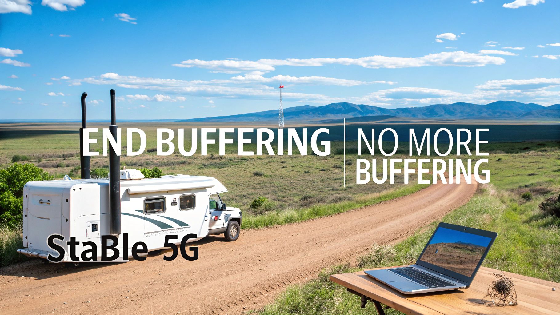 Fix Buffering Problems on Rural and RV 5G Internet - SwiftNetllc