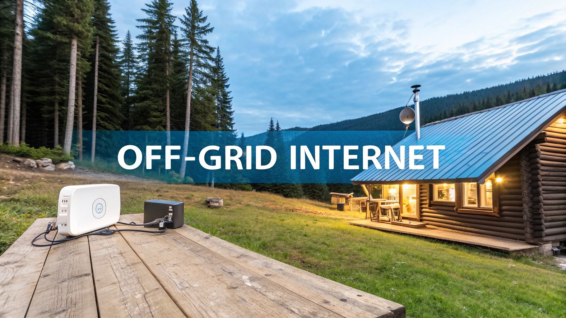Top Off The Grid Internet Options for Remote Connectivity - SwiftNetllc