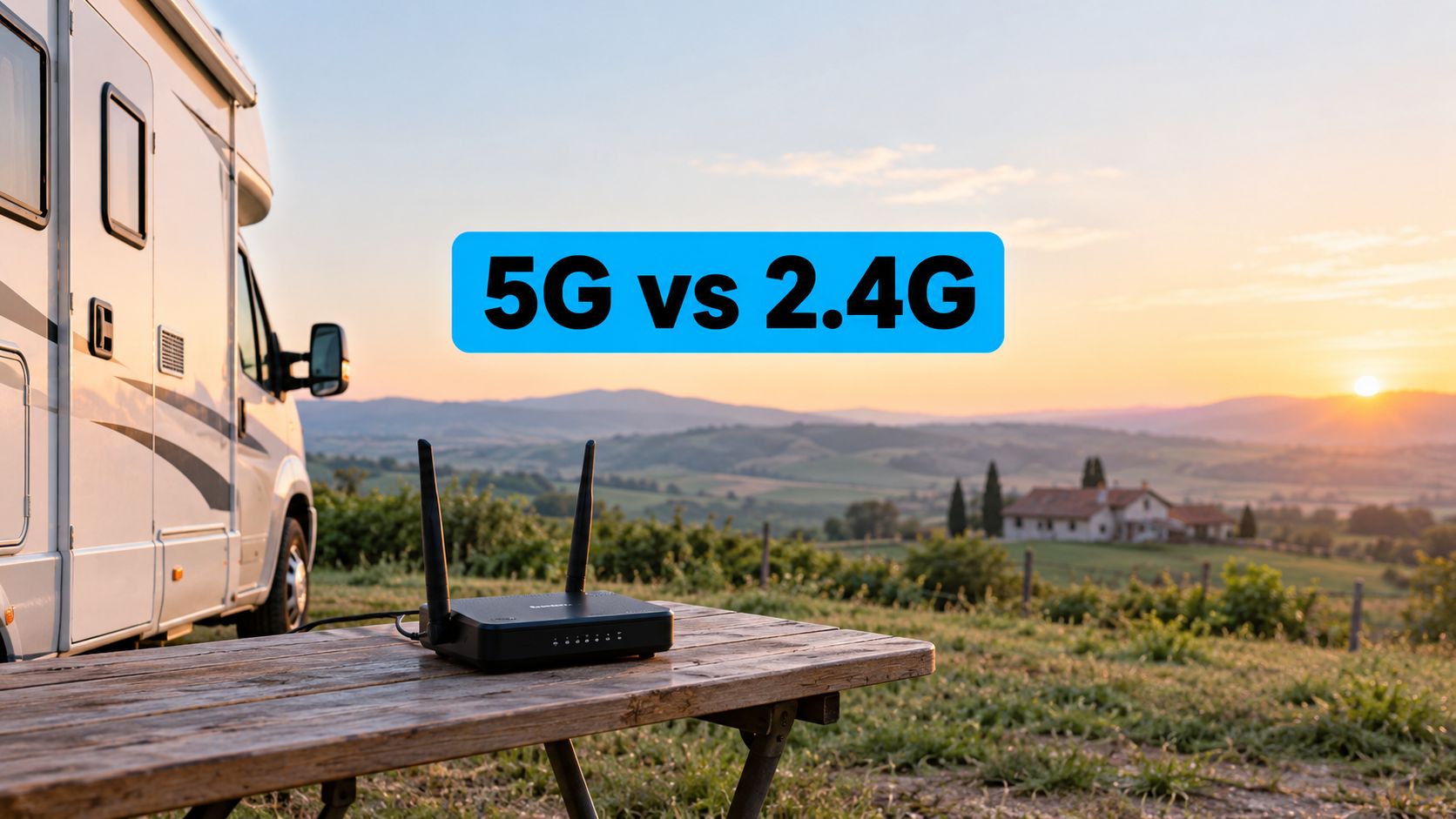 5G vs 2.4G Wi-Fi Bands for RV and Rural Use