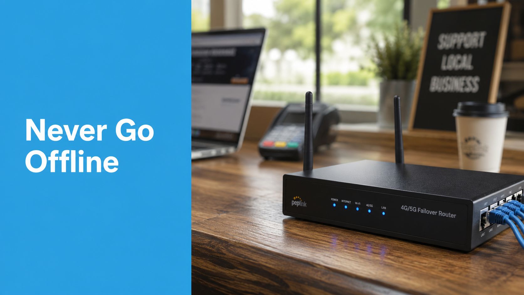 Backup Internet for Business: Never Go Offline Again