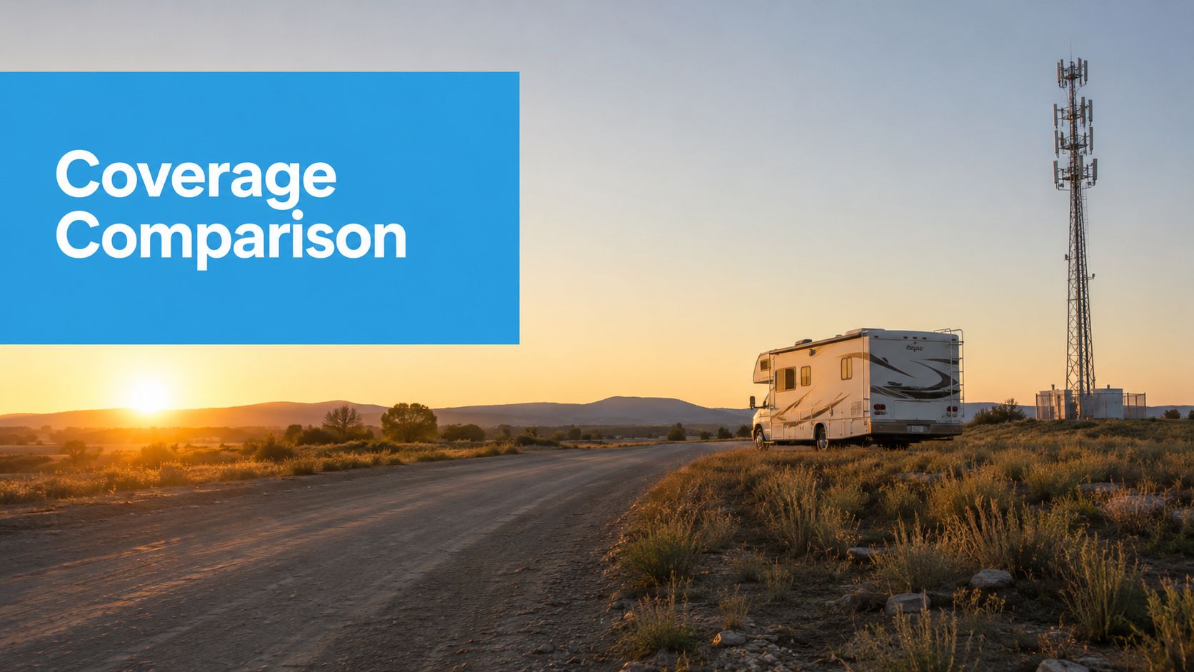 Cellular Coverage Comparison: A Guide for RVers & Rural US