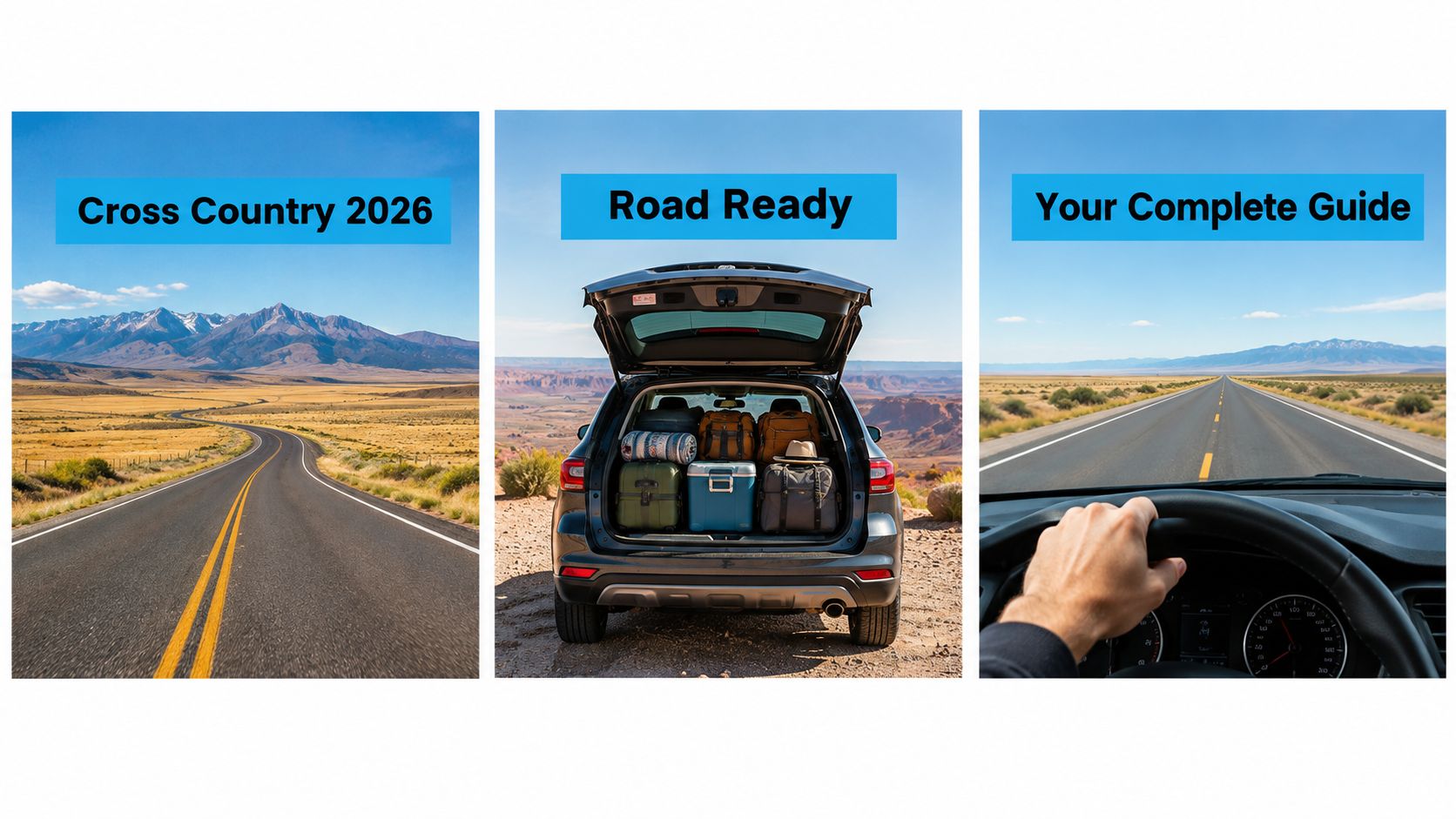 Driving Cross Country: Your Complete 2026 Guide