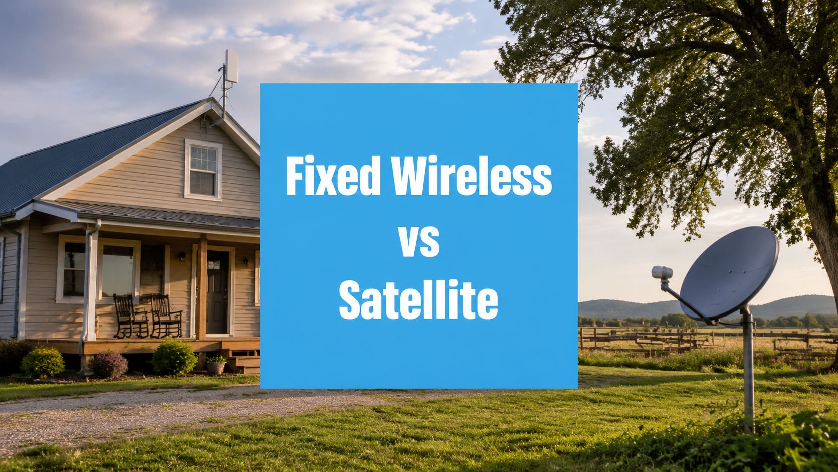 Fixed Wireless vs Satellite Internet: The 2026 Guide