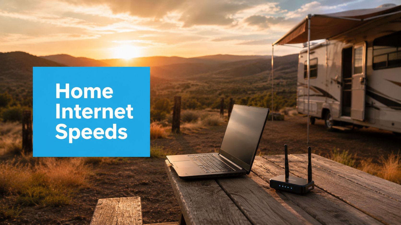 Home Internet Speeds Explained for Rural and RV Users