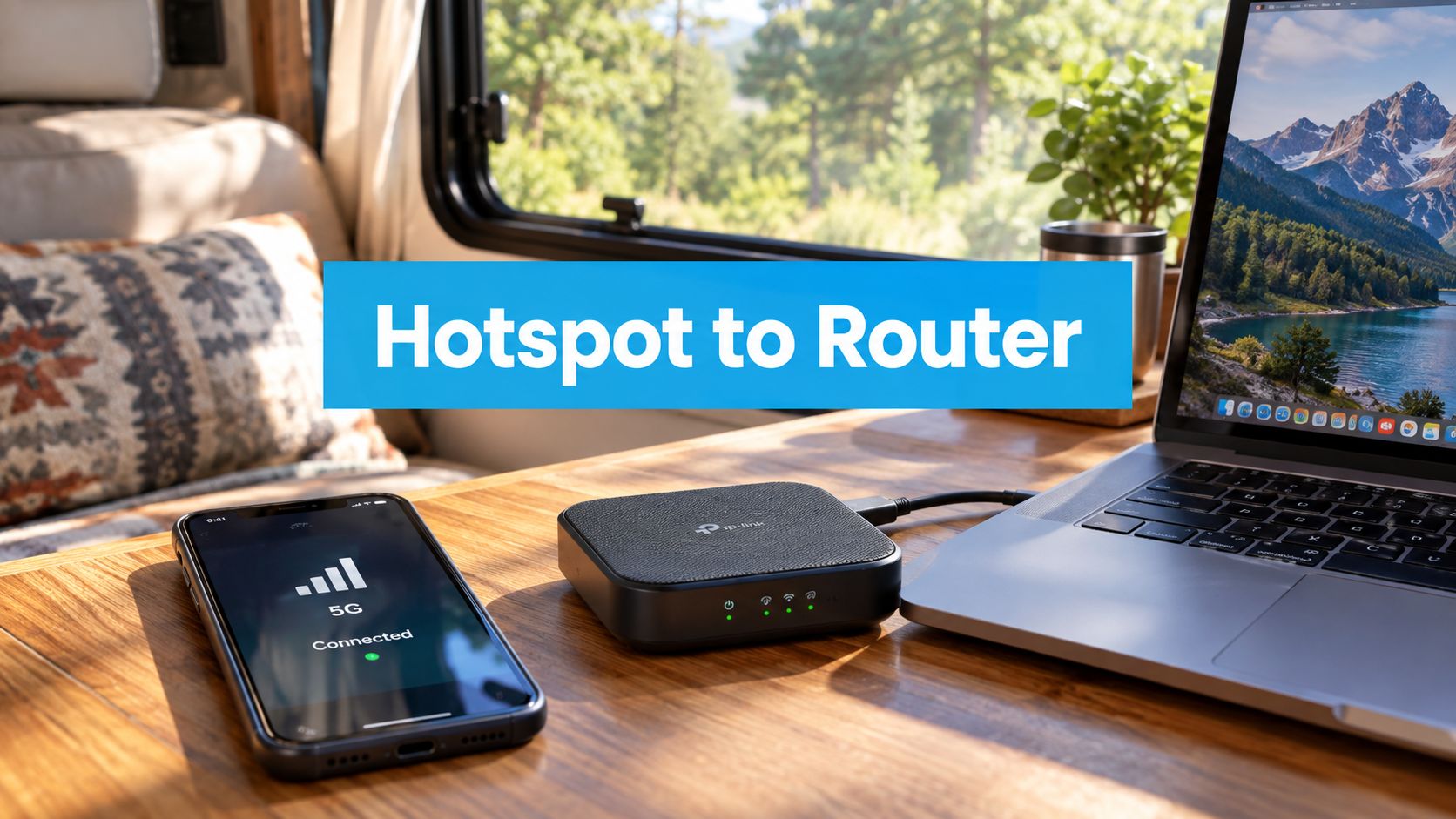 Hotspot to Router: A Practical Guide for RV and Rural Wi-Fi