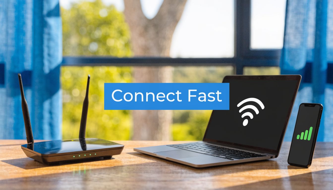 How To Connect To The Internet Fast & Easy