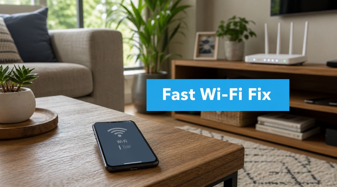 Low Wifi Signal: Low Wi-Fi Signal? Get Fast Fixes for Home