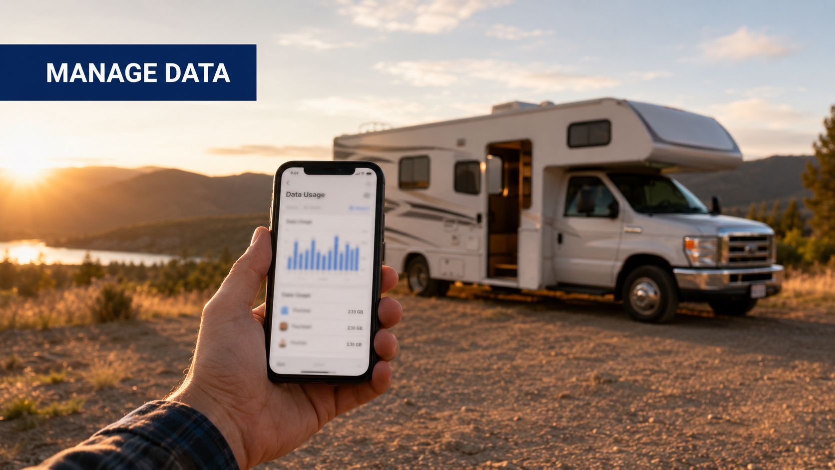 Manage Apps Data Usage Iphone: Guide for RV & Rural Users