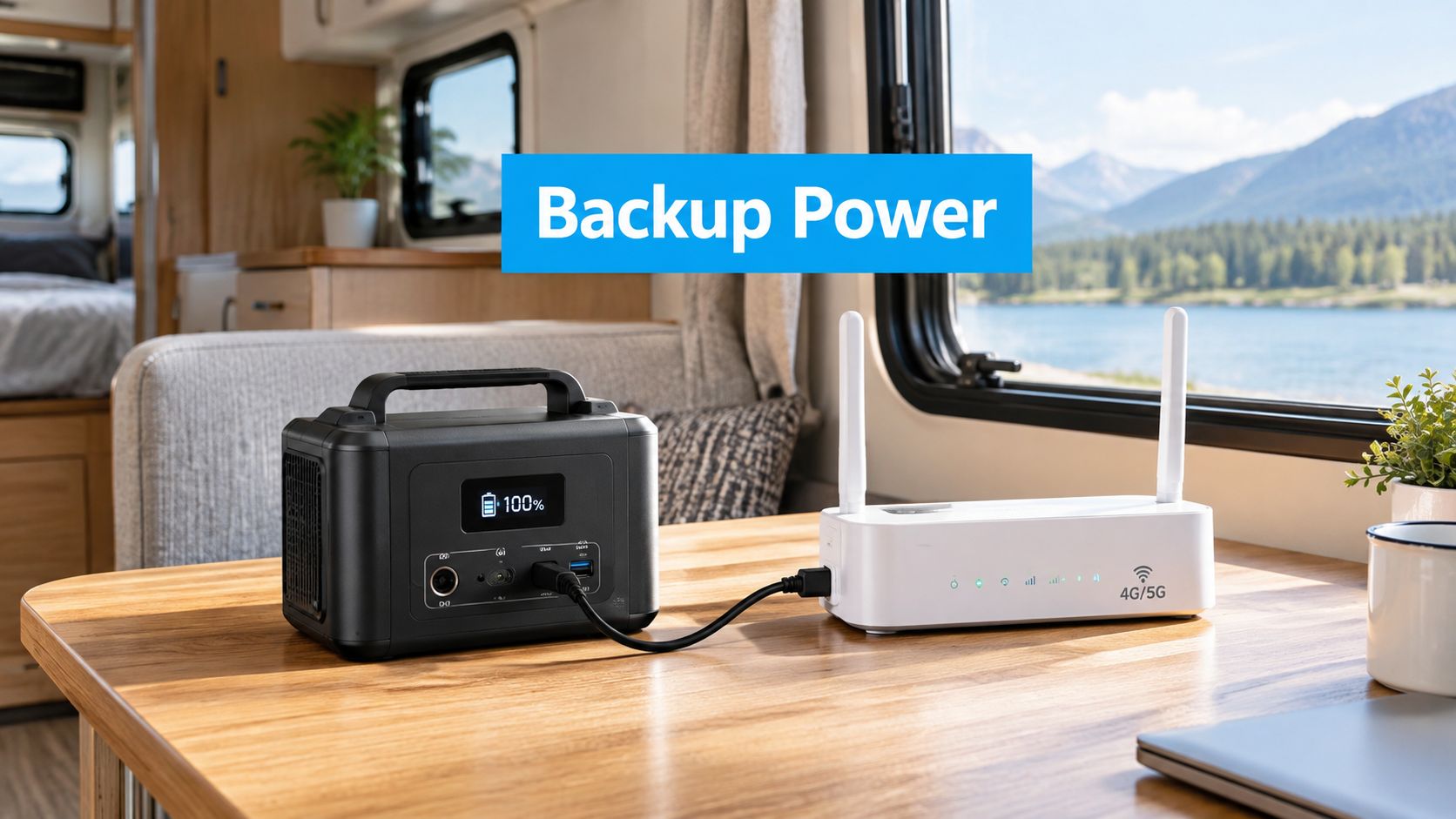 Router Backup Battery Guide for RV and Rural Users