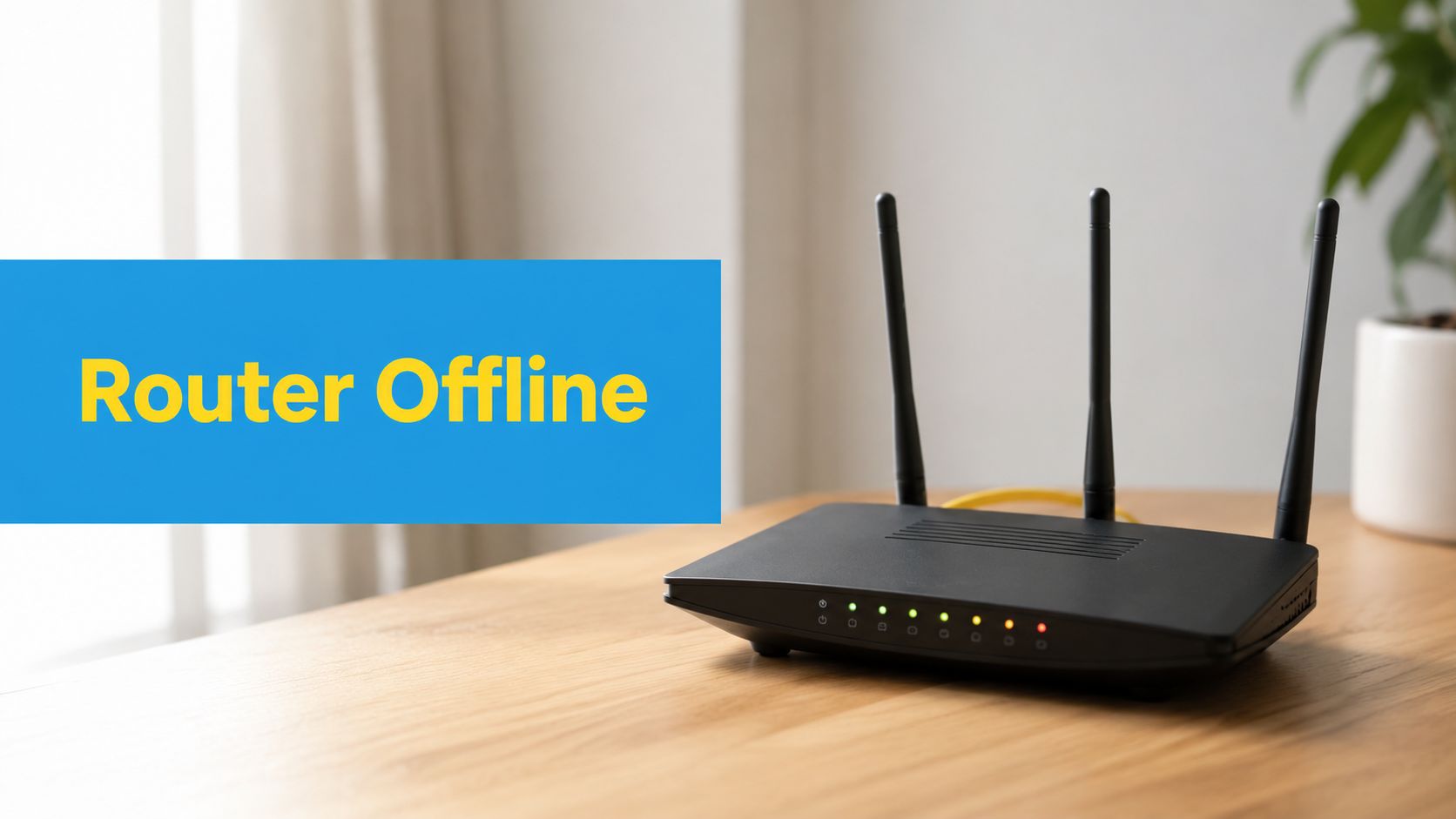 Router Lights Flashing but No Internet: Quick Fixes