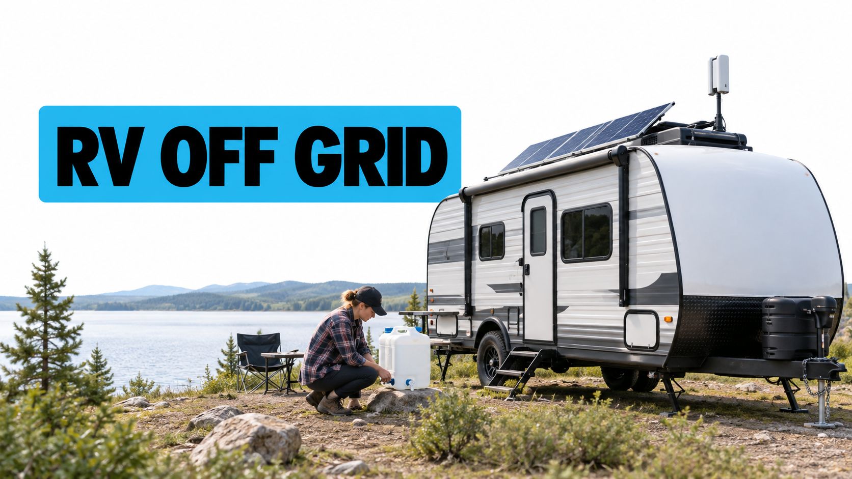 RV Off-Grid Living Guide for Power, Water, and Internet