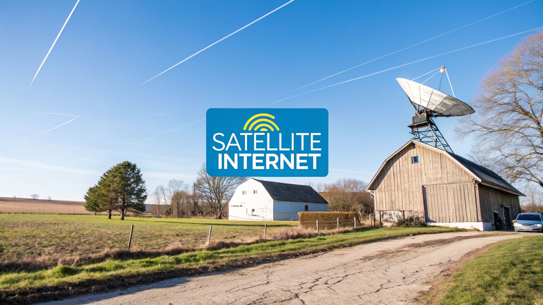 satellite internet rural areas: A Complete Guide - SwiftNetllc