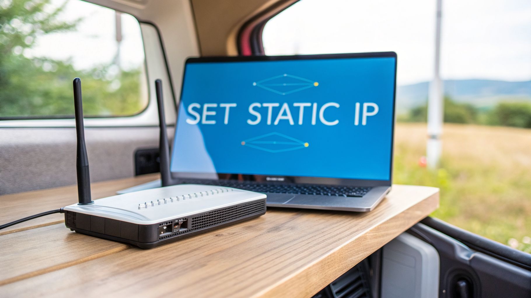 Luids Static Set Set Static IP for a Rock-Solid Connection – SwiftNet Wifi