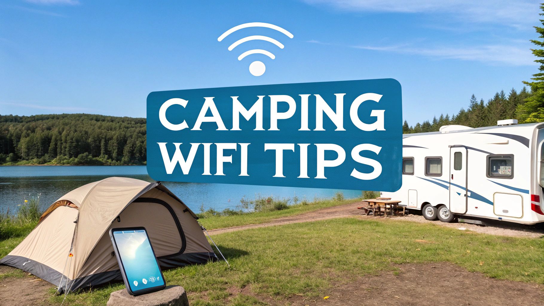 Top 8 Ways: how to get internet while camping in 2025 - SwiftNetllc