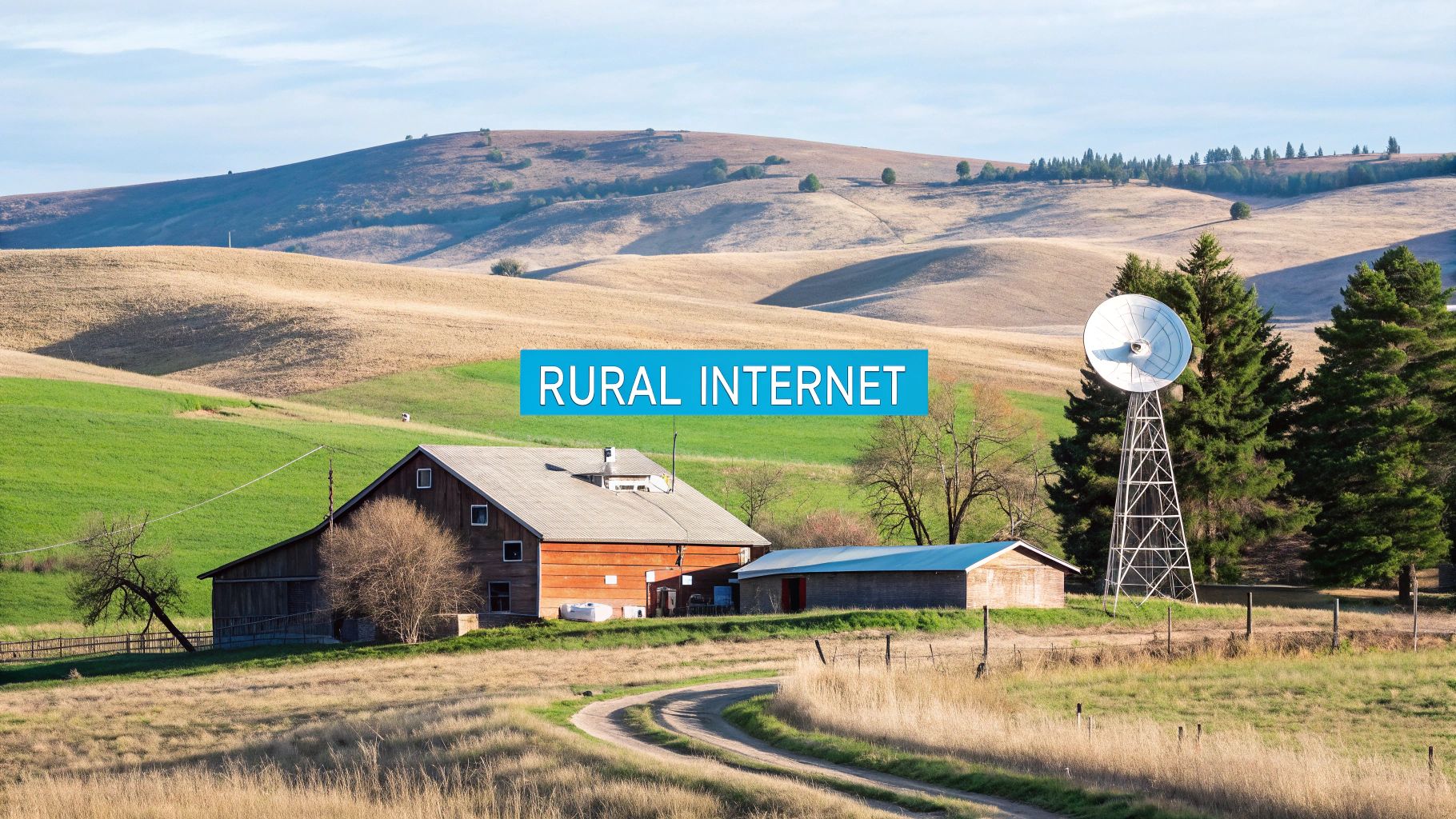 Top Internet for Rural Areas in 2025 | Find the Best Solutions - SwiftNetllc