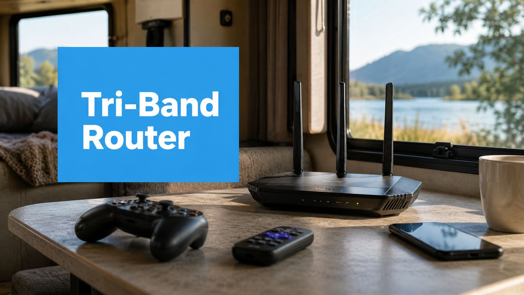 Tri Band Router Guide for Streaming, Gaming, and RV Wi-Fi