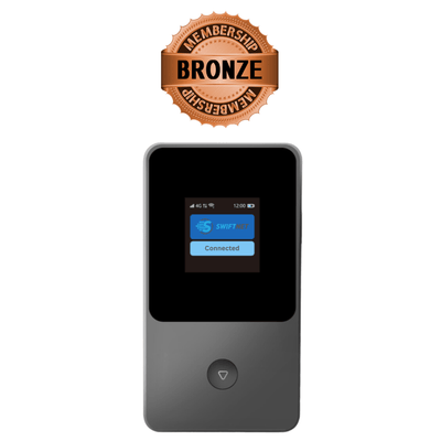 4G BRONZE PLAN: ALL NETWORK CARRIERS (AT&T, VERIZON, T - MOBILE) COMPATIBLE VIRTUAL SIM HOT SPOT + MONTHLY DATA PLAN - SwiftNetllcSwiftNetllc4G BRONZE PLAN: ALL NETWORK CARRIERS (AT&T, VERIZON, T - MOBILE) COMPATIBLE VIRTUAL SIM HOT SPOT + MONTHLY DATA PLAN100GB