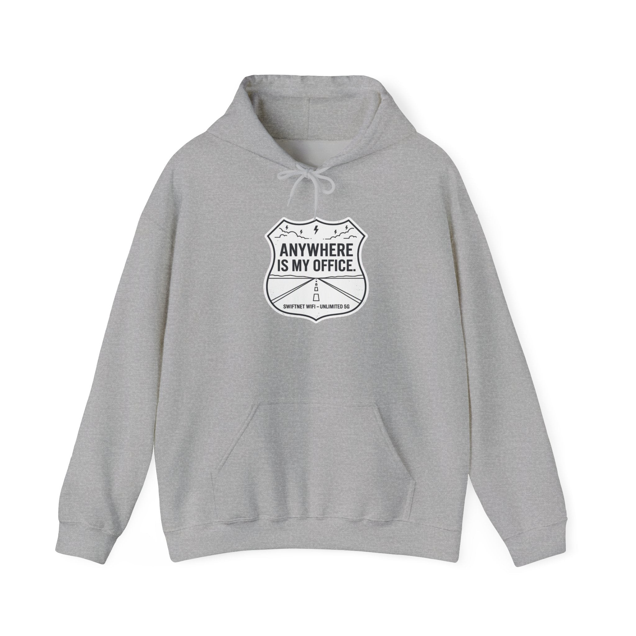 Anywhere Is My Office Hoodie — Unisex Fleece Pullover, Remote Work & Digital Nomad Gift (S–5XL) - SwiftNet WifiHoodiePrintify10823683325690458672Anywhere Is My Office Hoodie — Unisex Fleece Pullover, Remote Work & Digital Nomad Gift (S–5XL)BlackS