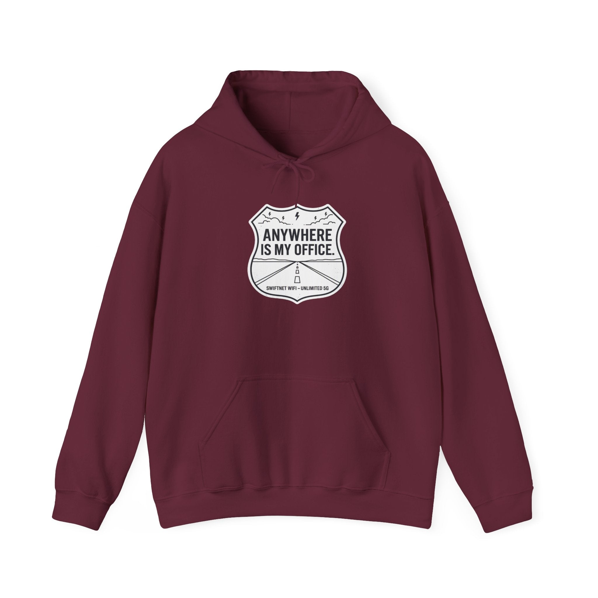 Anywhere Is My Office Hoodie — Unisex Fleece Pullover, Remote Work & Digital Nomad Gift (S–5XL) - SwiftNet WifiHoodiePrintify10823683325690458672Anywhere Is My Office Hoodie — Unisex Fleece Pullover, Remote Work & Digital Nomad Gift (S–5XL)BlackS