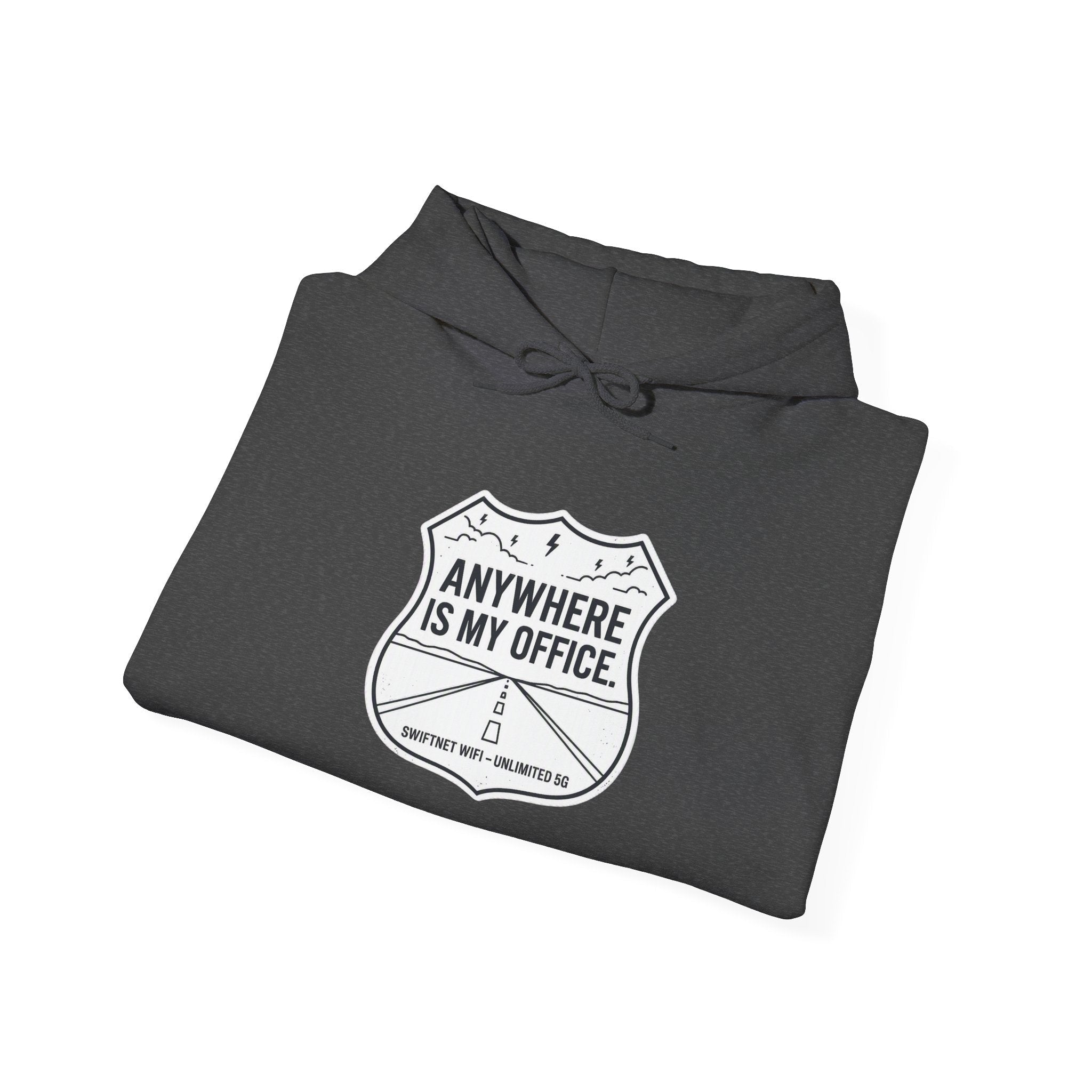 Anywhere Is My Office Hoodie — Unisex Fleece Pullover, Remote Work & Digital Nomad Gift (S–5XL) - SwiftNet WifiHoodiePrintify10823683325690458672Anywhere Is My Office Hoodie — Unisex Fleece Pullover, Remote Work & Digital Nomad Gift (S–5XL)BlackS
