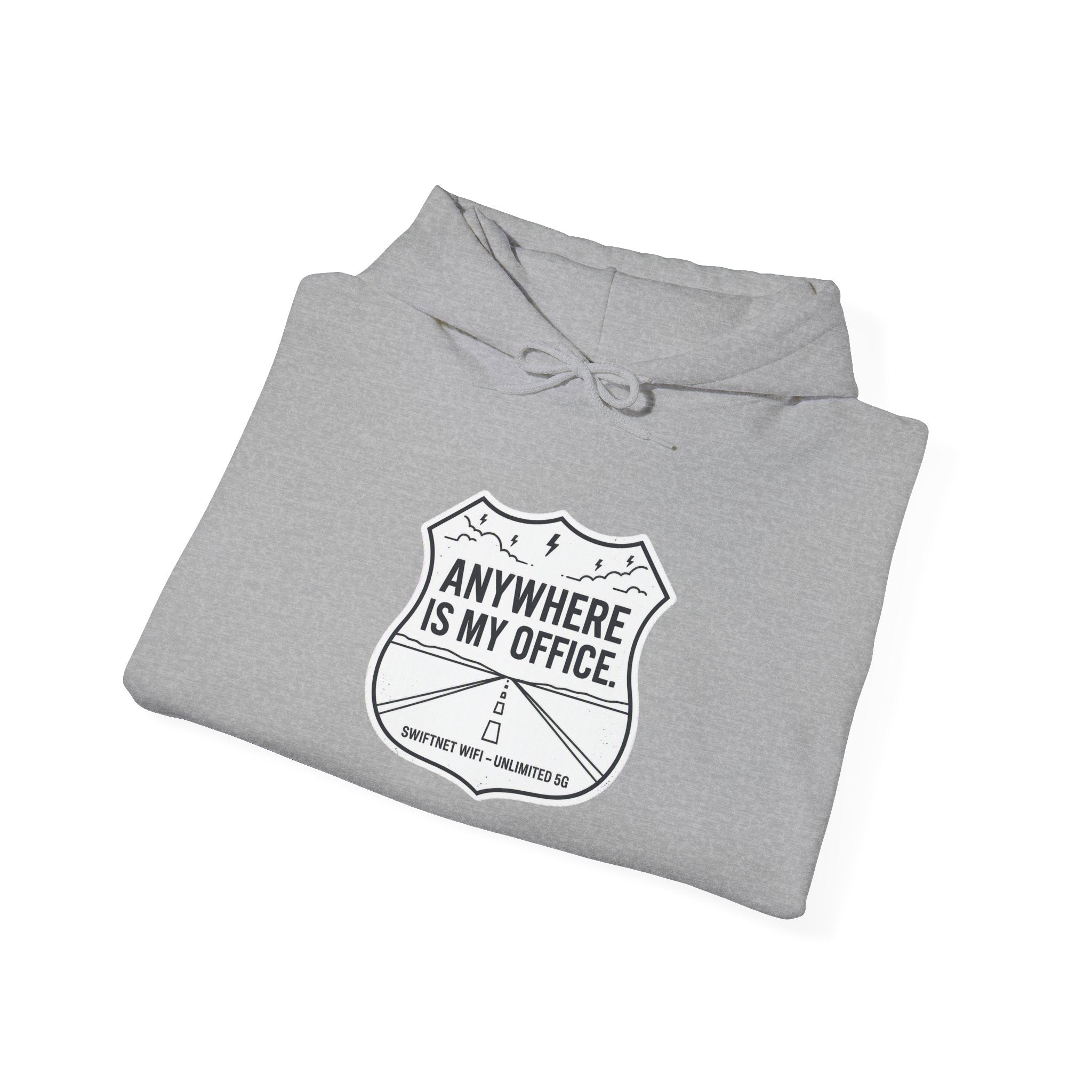 Anywhere Is My Office Hoodie — Unisex Fleece Pullover, Remote Work & Digital Nomad Gift (S–5XL) - SwiftNet WifiHoodiePrintify10823683325690458672Anywhere Is My Office Hoodie — Unisex Fleece Pullover, Remote Work & Digital Nomad Gift (S–5XL)BlackS