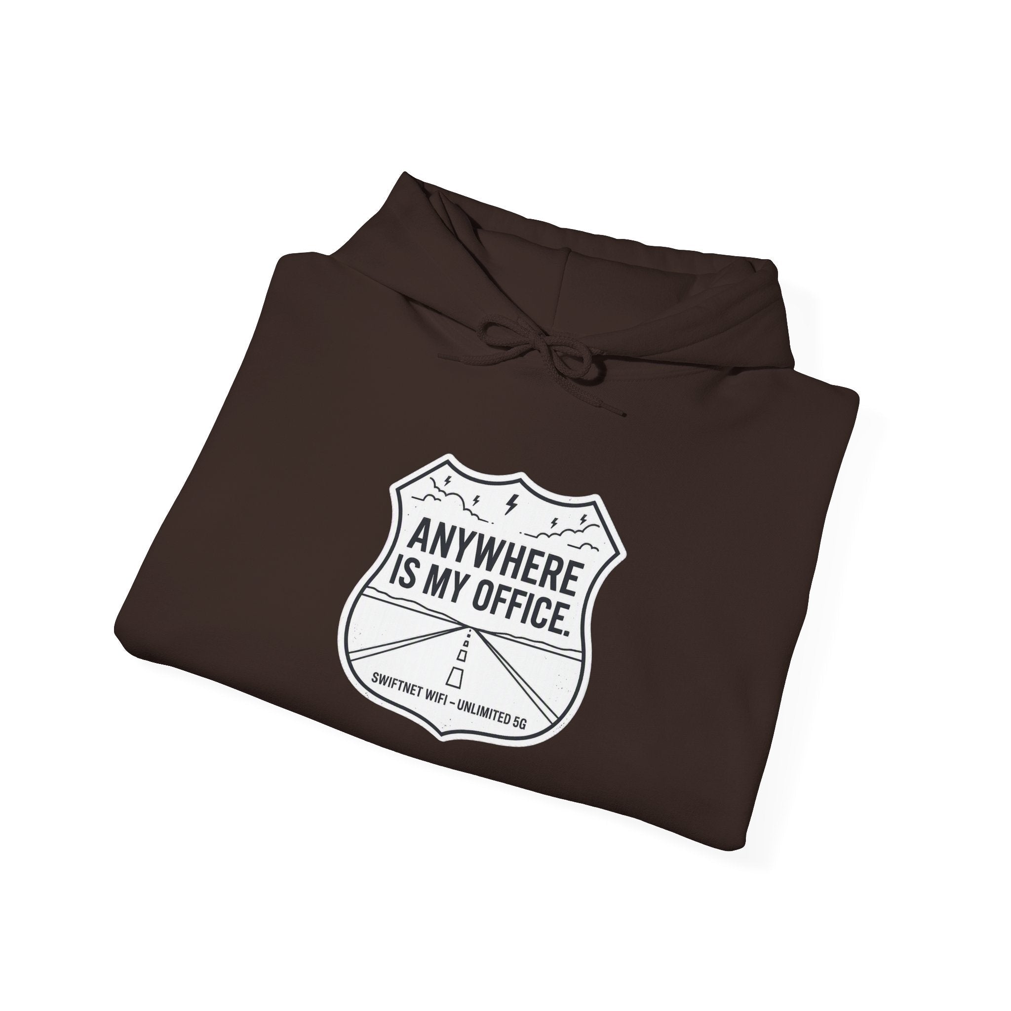 Anywhere Is My Office Hoodie — Unisex Fleece Pullover, Remote Work & Digital Nomad Gift (S–5XL) - SwiftNet WifiHoodiePrintify10823683325690458672Anywhere Is My Office Hoodie — Unisex Fleece Pullover, Remote Work & Digital Nomad Gift (S–5XL)BlackS
