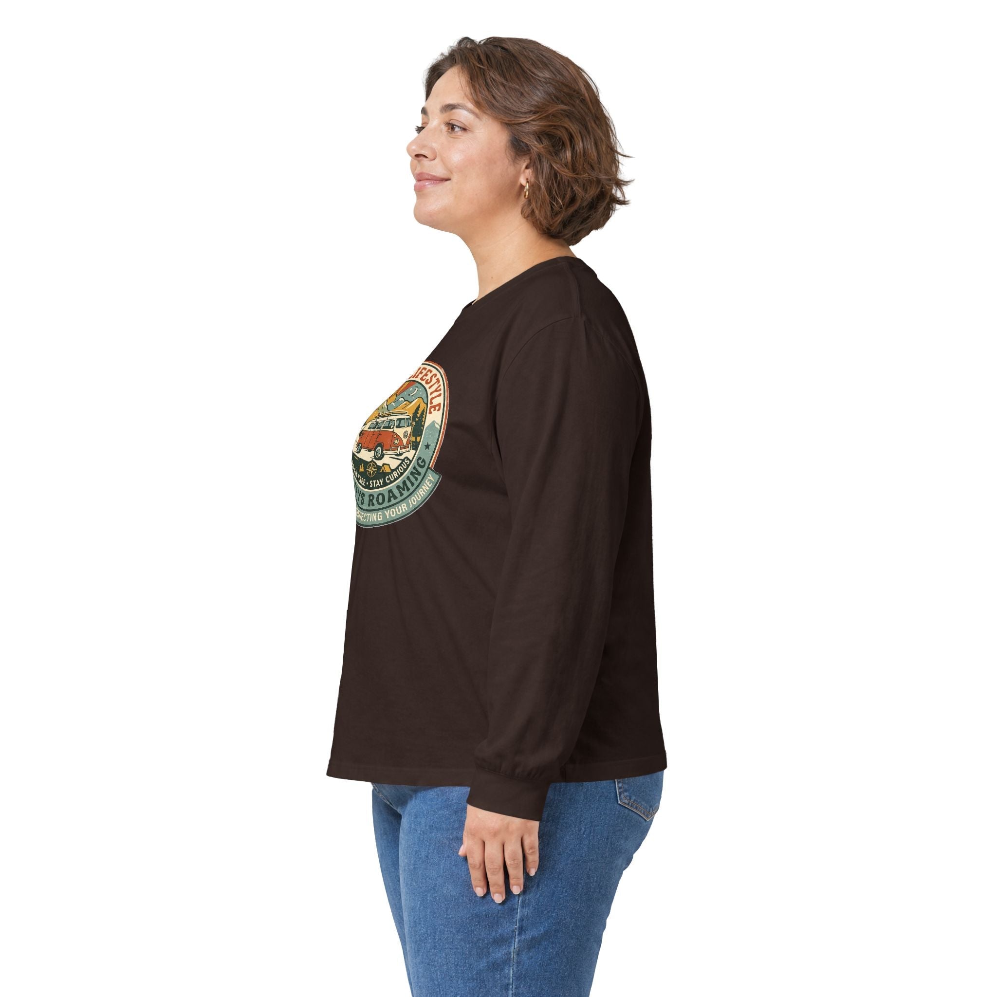 Nomad Lifestyle Long-Sleeve Tee — Retro Camper Graphic, Unisex Shirt, RV & Van Life Gift - SwiftNet WifiLong-sleevePrintify10924307107227489343Nomad Lifestyle Long-Sleeve Tee — Retro Camper Graphic, Unisex Shirt, RV & Van Life GiftSWhite