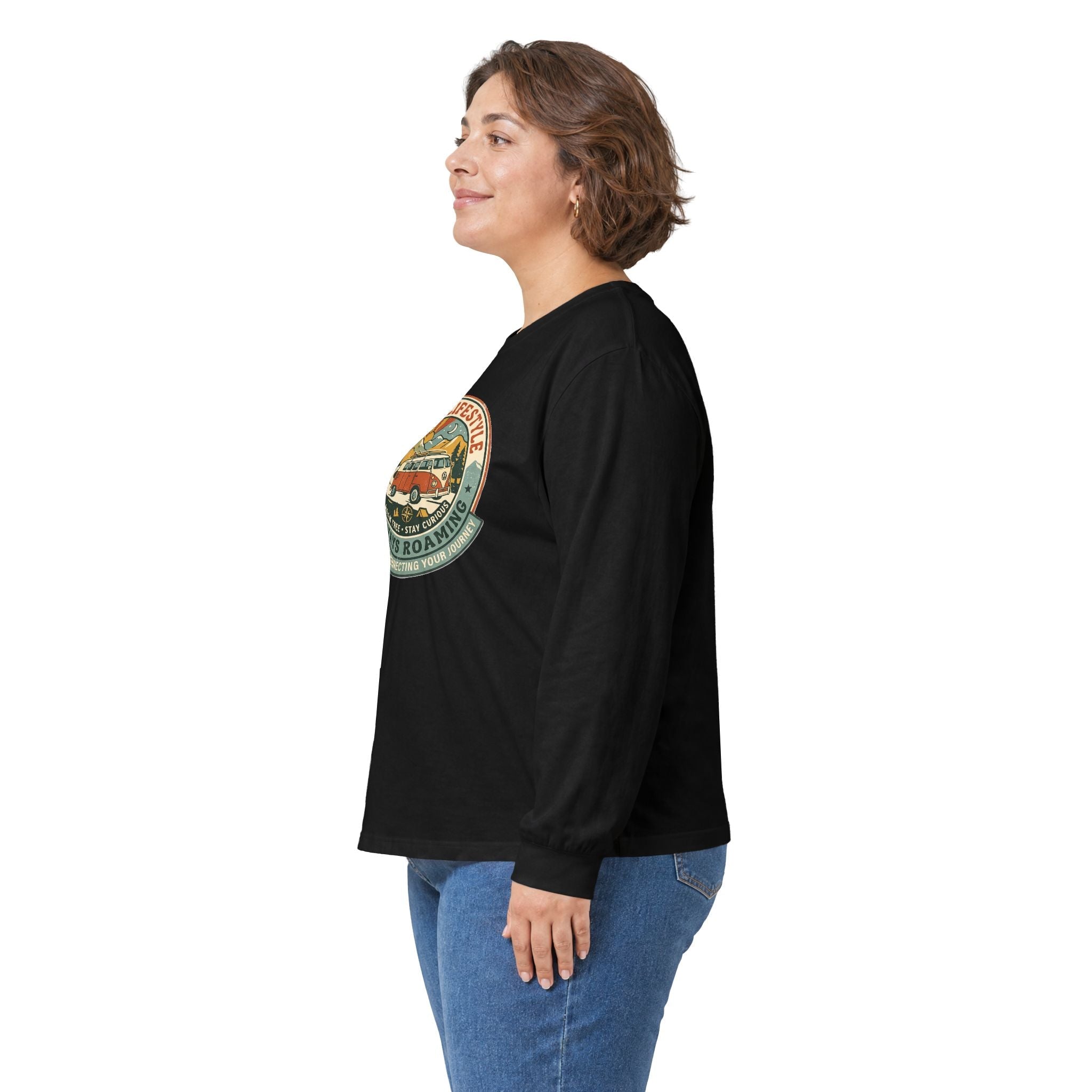 Nomad Lifestyle Long-Sleeve Tee — Retro Camper Graphic, Unisex Shirt, RV & Van Life Gift - SwiftNet WifiLong-sleevePrintify10924307107227489343Nomad Lifestyle Long-Sleeve Tee — Retro Camper Graphic, Unisex Shirt, RV & Van Life GiftSWhite
