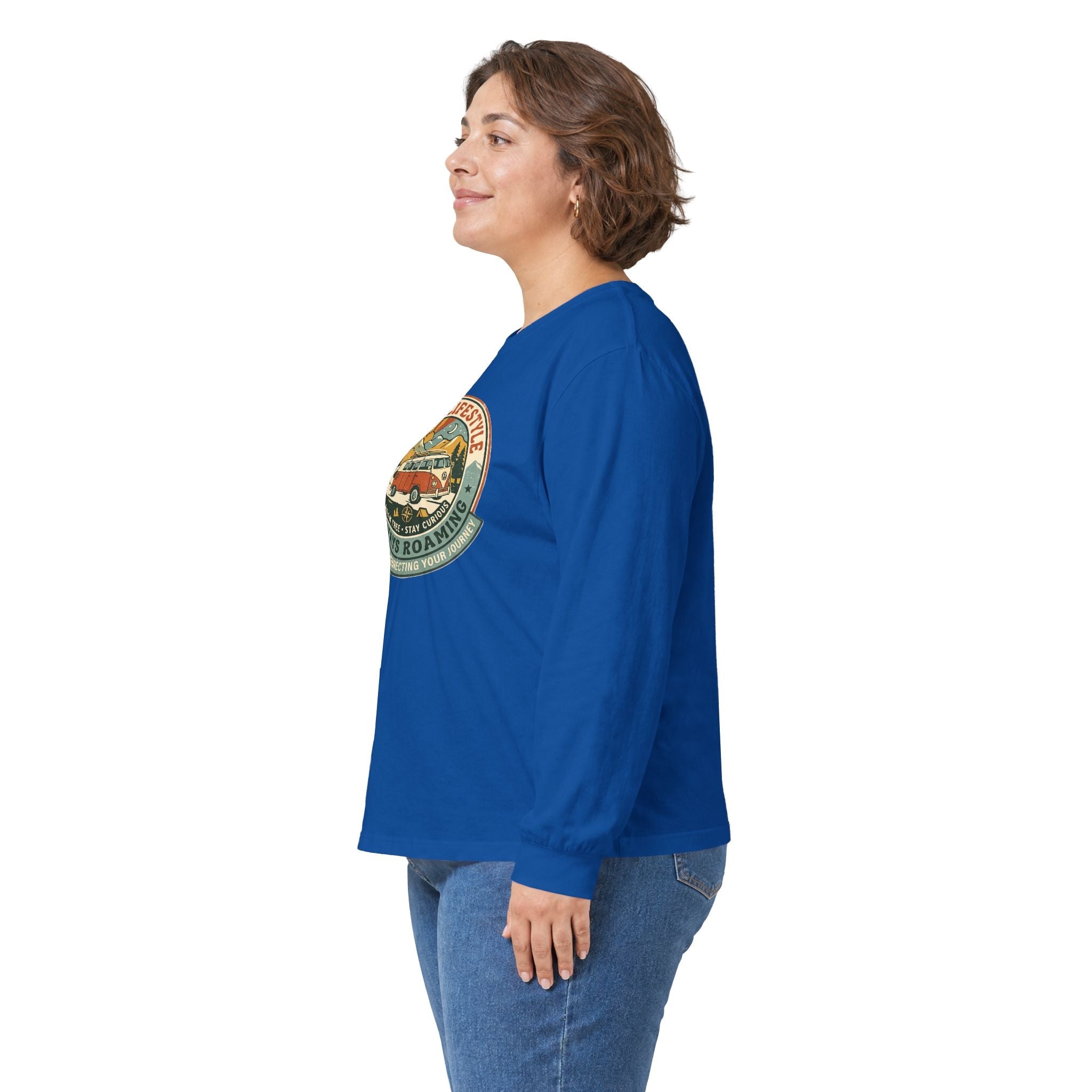 Nomad Lifestyle Long-Sleeve Tee — Retro Camper Graphic, Unisex Shirt, RV & Van Life Gift - SwiftNet WifiLong-sleevePrintify10924307107227489343Nomad Lifestyle Long-Sleeve Tee — Retro Camper Graphic, Unisex Shirt, RV & Van Life GiftSWhite