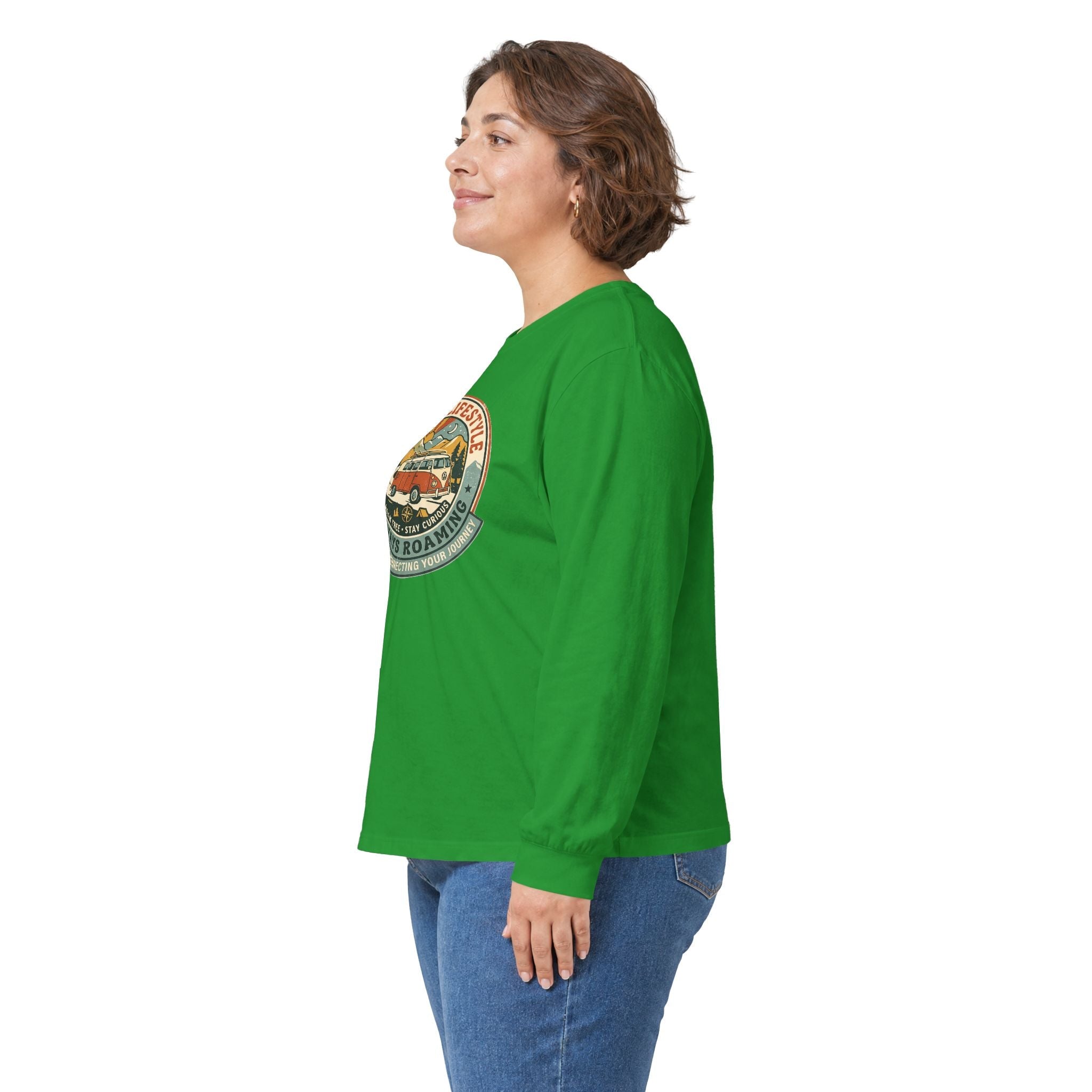 Nomad Lifestyle Long-Sleeve Tee — Retro Camper Graphic, Unisex Shirt, RV & Van Life Gift - SwiftNet WifiLong-sleevePrintify10924307107227489343Nomad Lifestyle Long-Sleeve Tee — Retro Camper Graphic, Unisex Shirt, RV & Van Life GiftSWhite