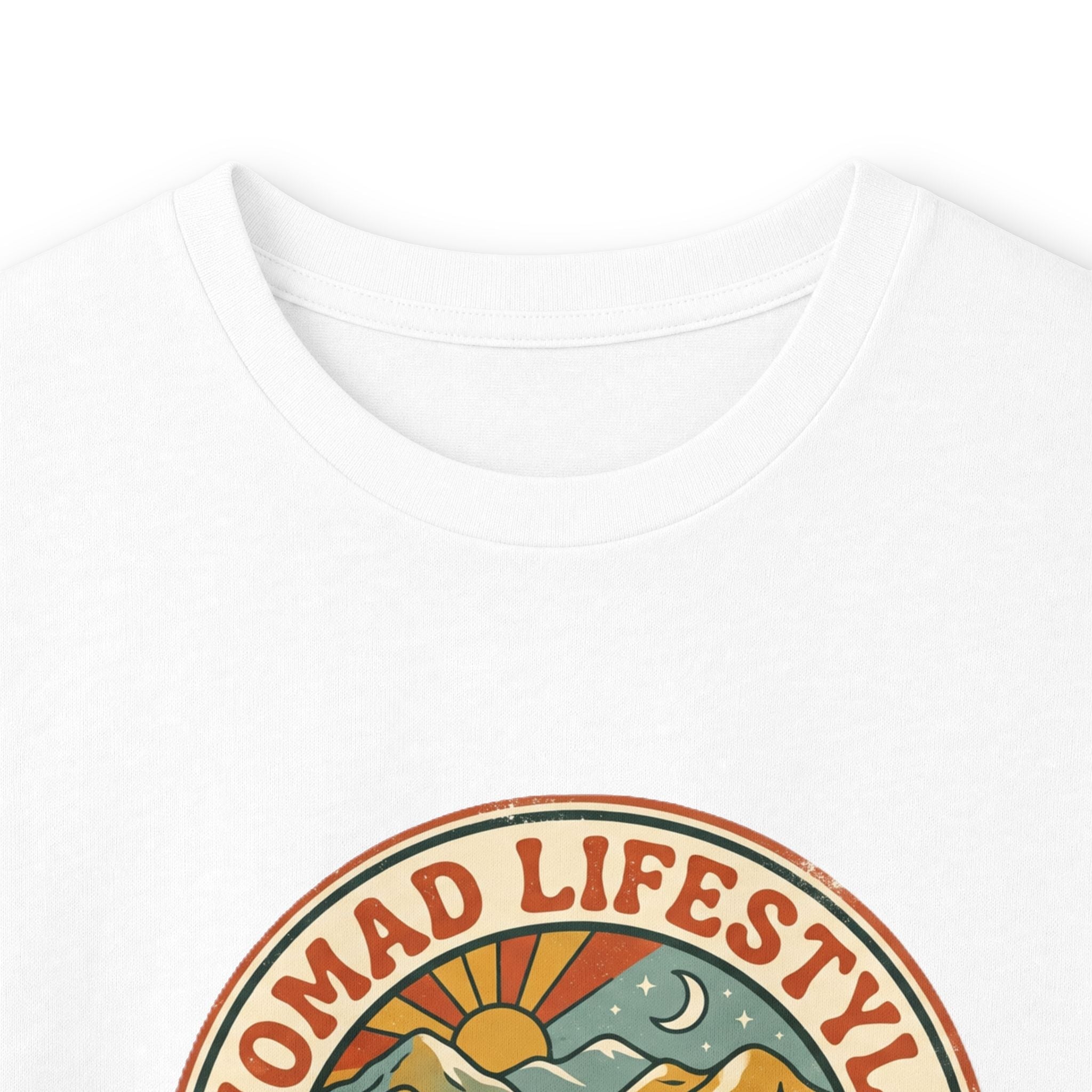 Nomad Lifestyle Long-Sleeve Tee — Retro Camper Graphic, Unisex Shirt, RV & Van Life Gift - SwiftNet WifiLong-sleevePrintify10924307107227489343Nomad Lifestyle Long-Sleeve Tee — Retro Camper Graphic, Unisex Shirt, RV & Van Life GiftSWhite