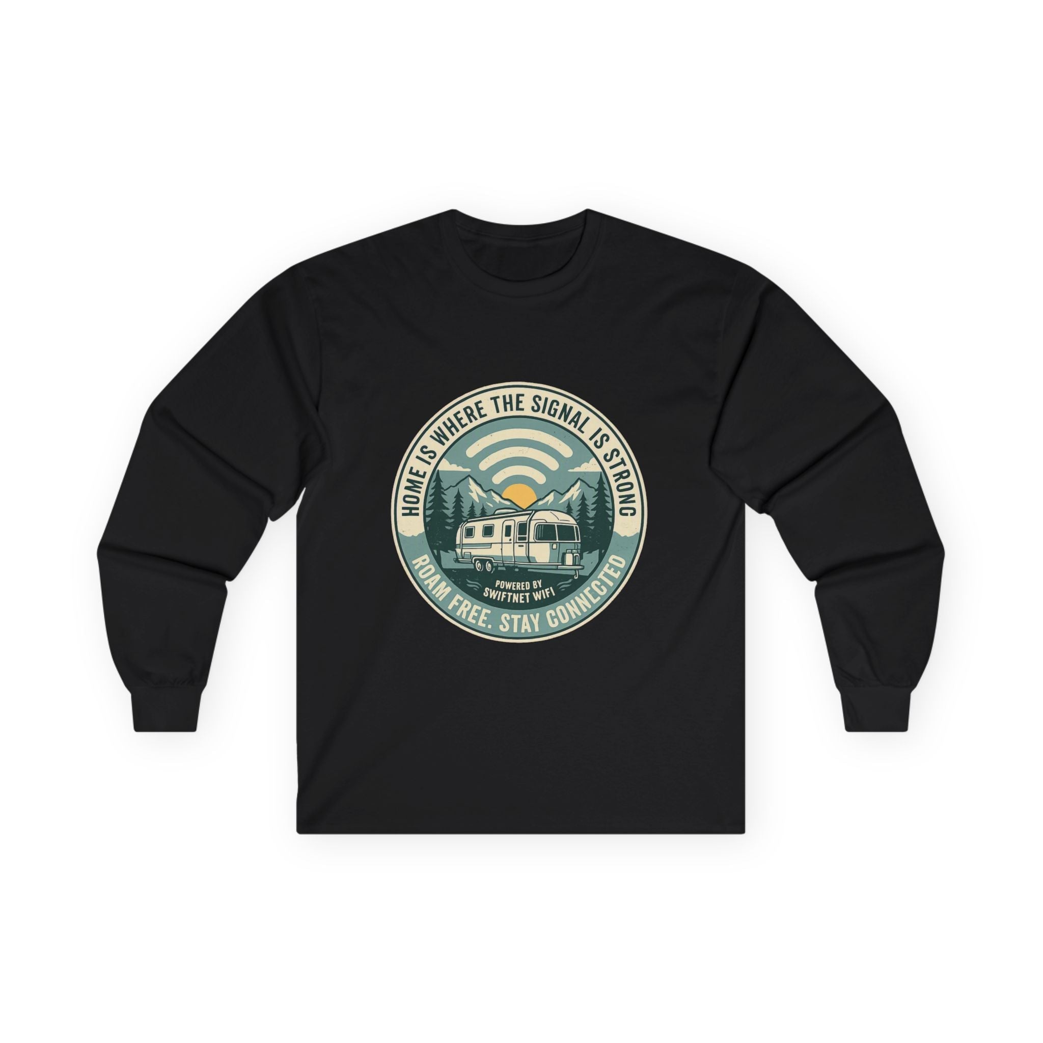 Unisex Ultra Cotton Long Sleeve Tee - SwiftNet WifiLong-sleevePrintify13847736005559624347Unisex Ultra Cotton Long Sleeve TeeSWhite