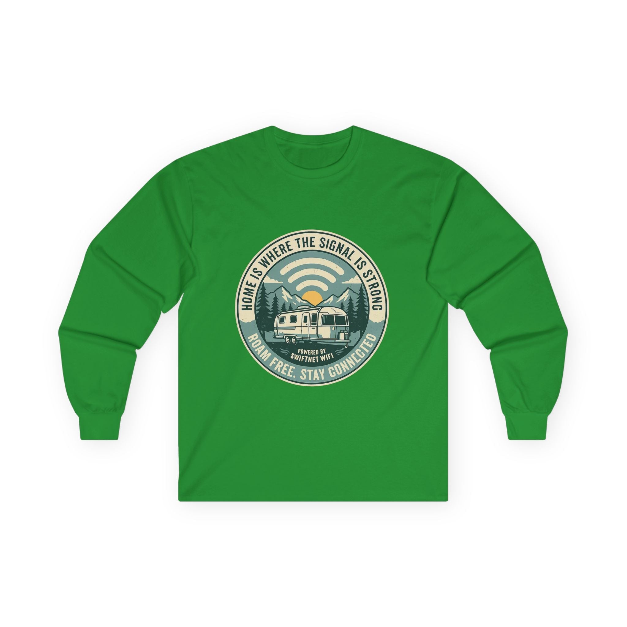 Unisex Ultra Cotton Long Sleeve Tee - SwiftNet WifiLong-sleevePrintify13847736005559624347Unisex Ultra Cotton Long Sleeve TeeSWhite