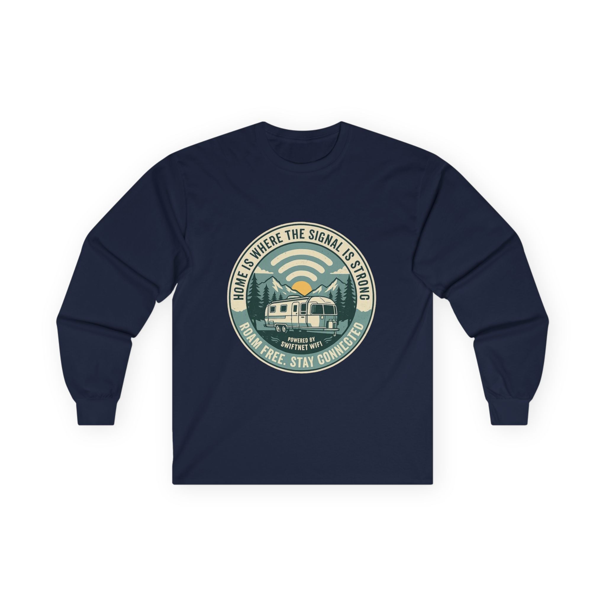 Unisex Ultra Cotton Long Sleeve Tee - SwiftNet WifiLong-sleevePrintify13847736005559624347Unisex Ultra Cotton Long Sleeve TeeSWhite