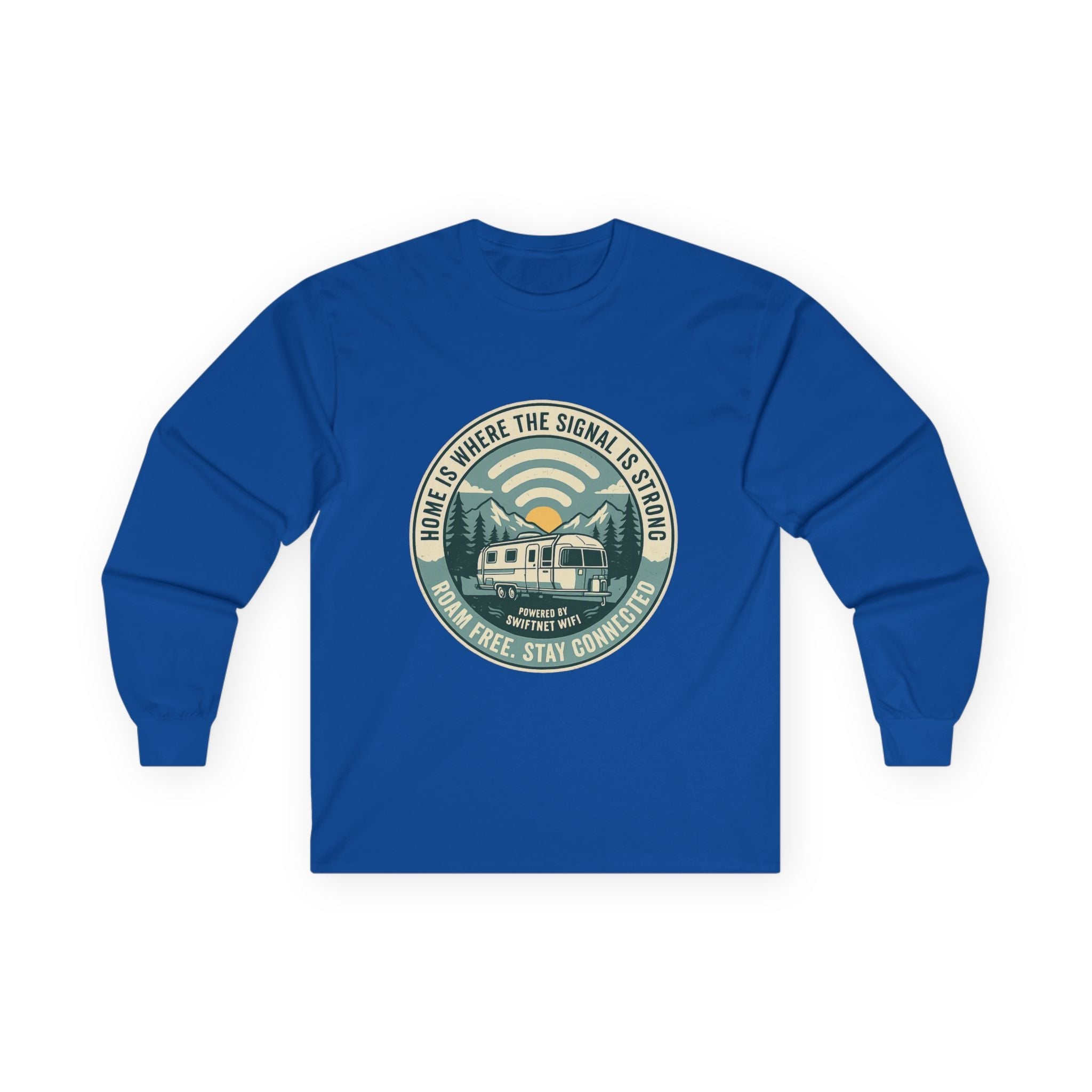 Unisex Ultra Cotton Long Sleeve Tee - SwiftNet WifiLong-sleevePrintify13847736005559624347Unisex Ultra Cotton Long Sleeve TeeSWhite