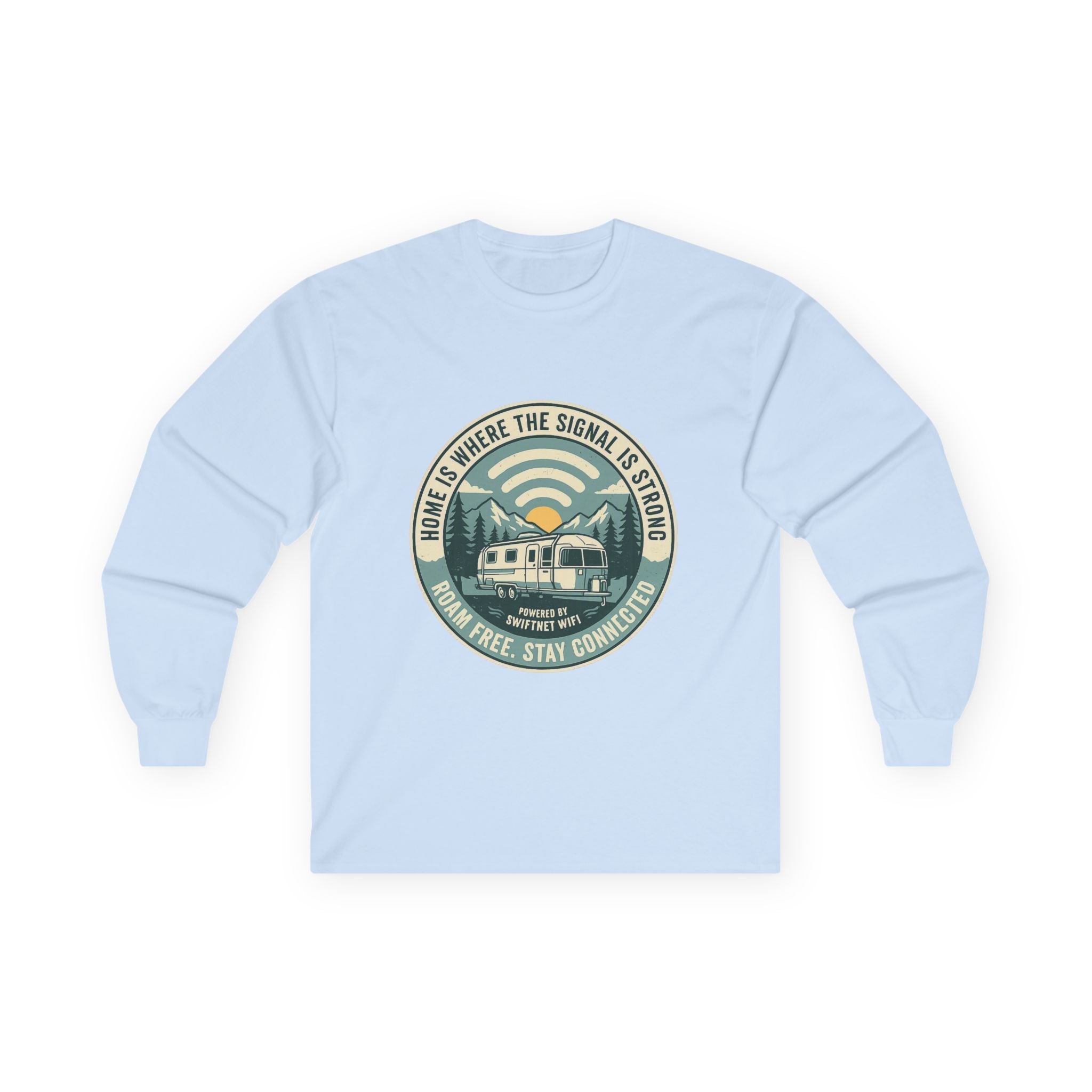 Unisex Ultra Cotton Long Sleeve Tee - SwiftNet WifiLong-sleevePrintify13847736005559624347Unisex Ultra Cotton Long Sleeve TeeSWhite