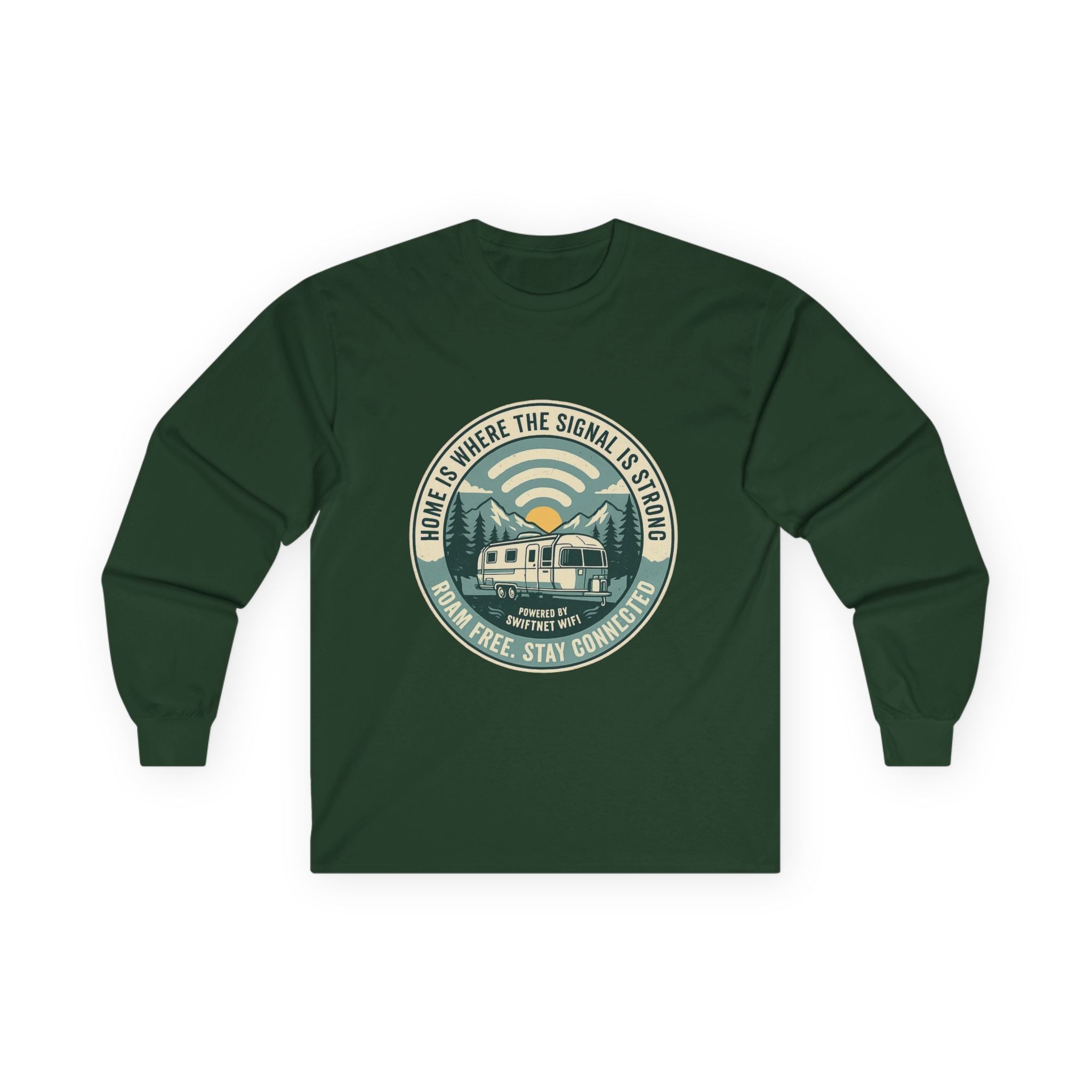 Unisex Ultra Cotton Long Sleeve Tee - SwiftNet WifiLong-sleevePrintify13847736005559624347Unisex Ultra Cotton Long Sleeve TeeSWhite