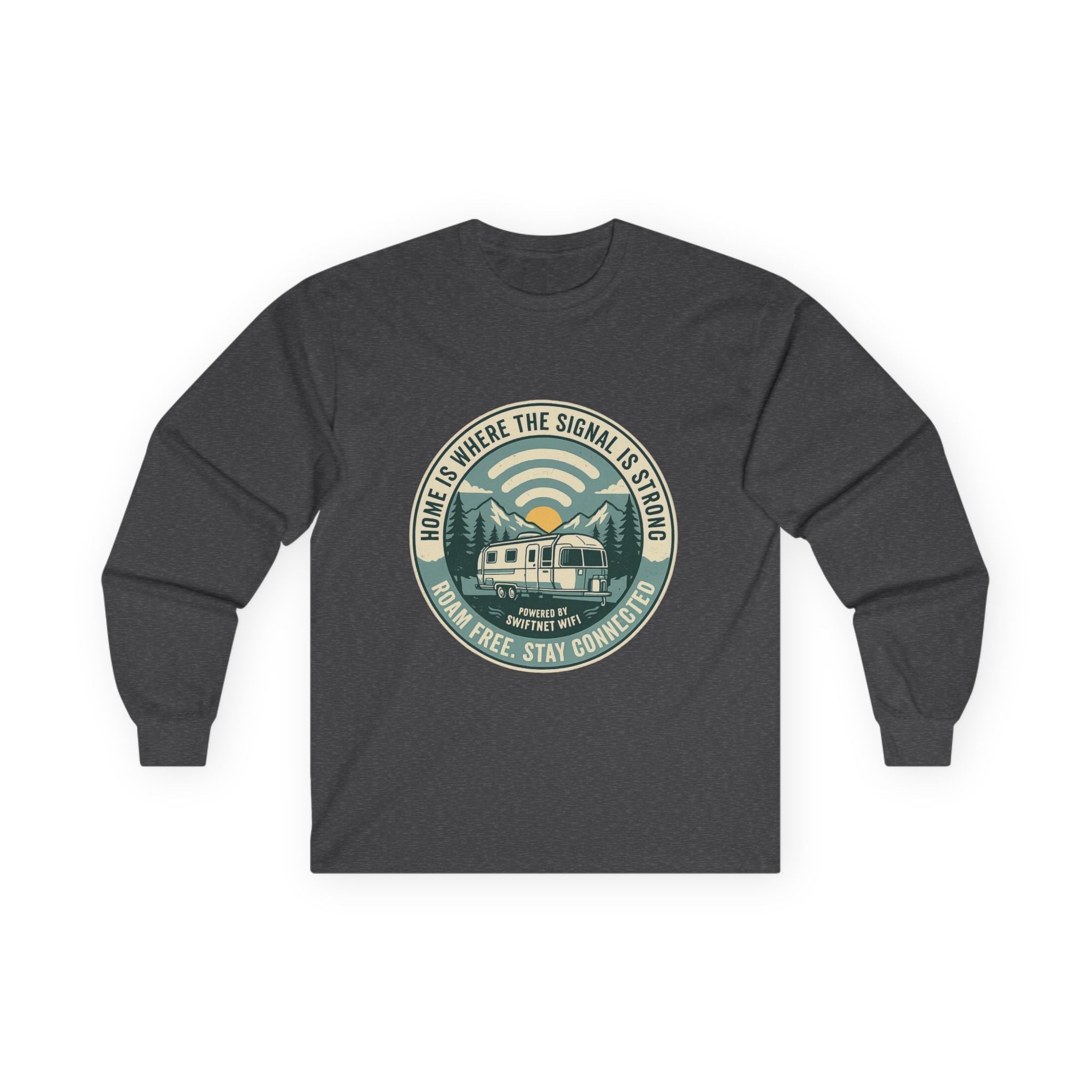 Unisex Ultra Cotton Long Sleeve Tee - SwiftNet WifiLong-sleevePrintify13847736005559624347Unisex Ultra Cotton Long Sleeve TeeSWhite