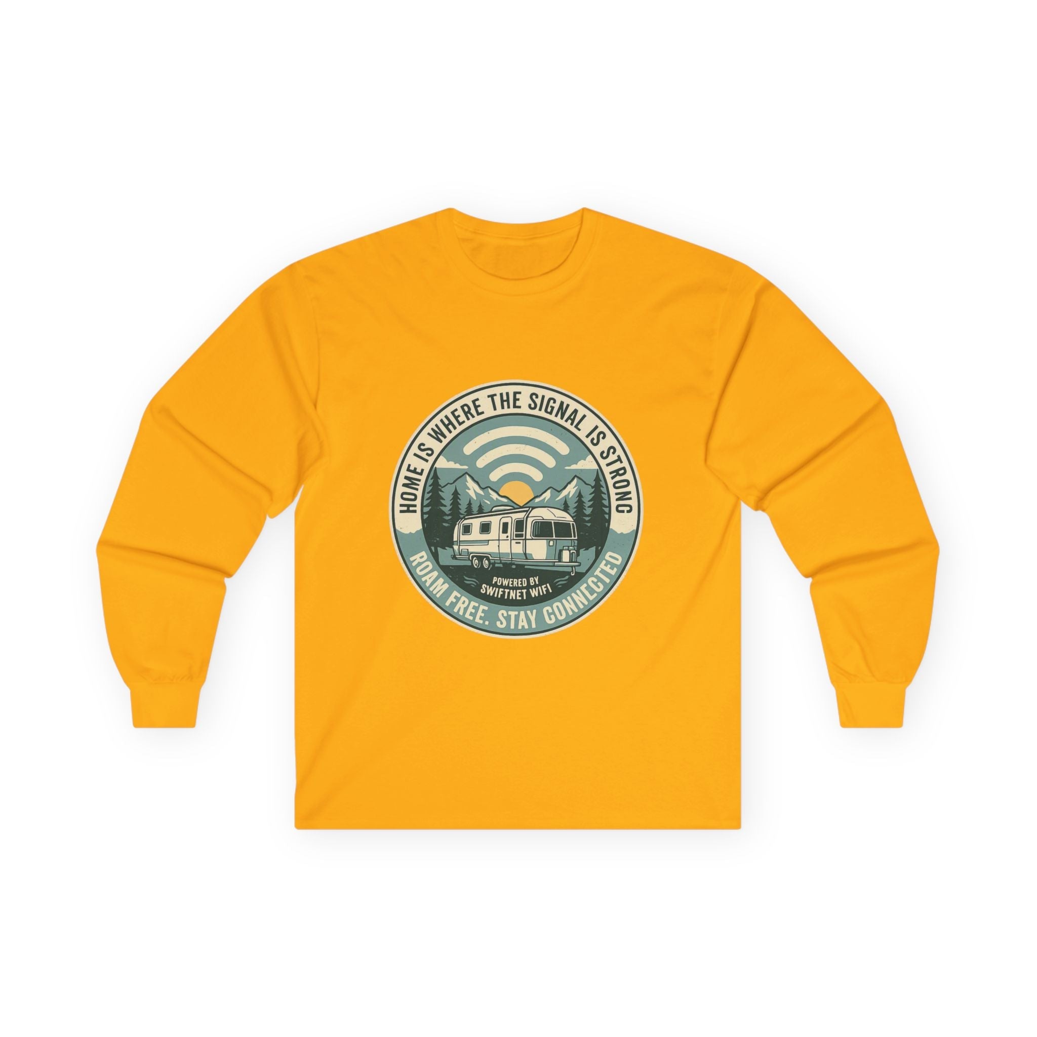 Unisex Ultra Cotton Long Sleeve Tee - SwiftNet WifiLong-sleevePrintify13847736005559624347Unisex Ultra Cotton Long Sleeve TeeSWhite